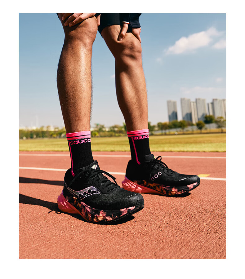 Saucony SLAY Full Carbon Plate 3 Running Shoes Black Pink 9 [Couple Model] 38.5 3