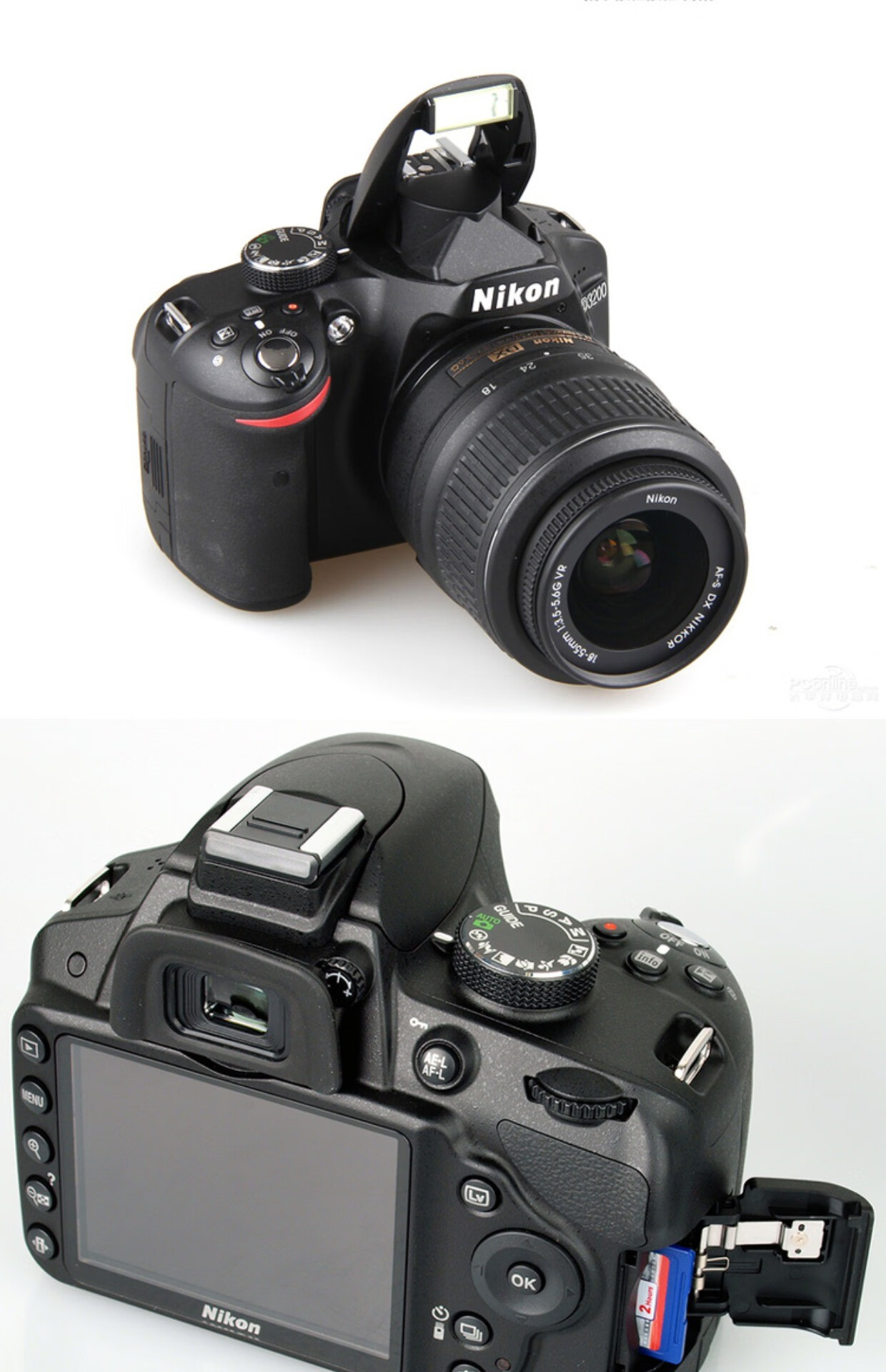 尼康 尼康d3200 入门高清单反照相机全新d3300 d3400 d3500 尼康d3300