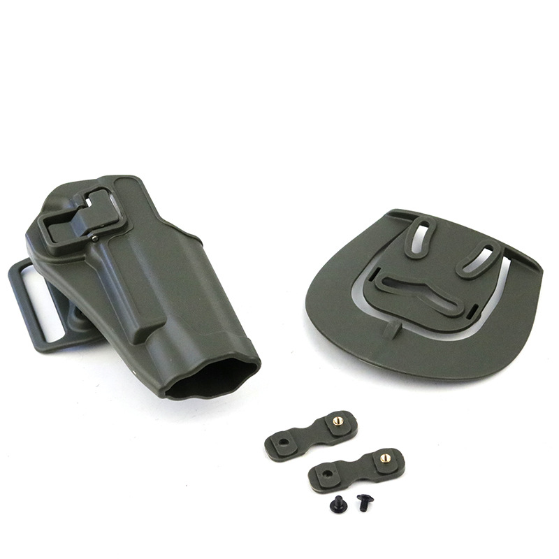 战鹰快枪套战术套g17m1911m92p226枪套腰部快拔套格洛克枪套g17绿色