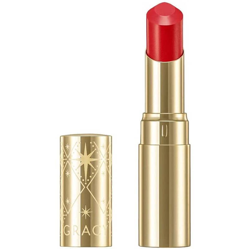 日本直邮资生堂保湿滋润口红4g唇膏无味无香料透明感丰盈双唇br01香料