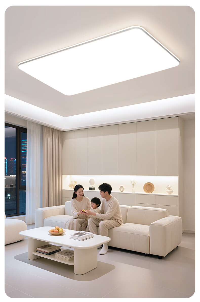 Dell Modern Minimalist Ceiling Light Ultra-Bright LED Eye-Care Living Room Bedroom Dining Lamp Zhongshan Lighting 31