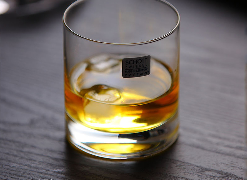 zwiesel水晶杯洋酒杯威士忌杯水杯果汁杯 不倒翁款平底酒杯260毫升