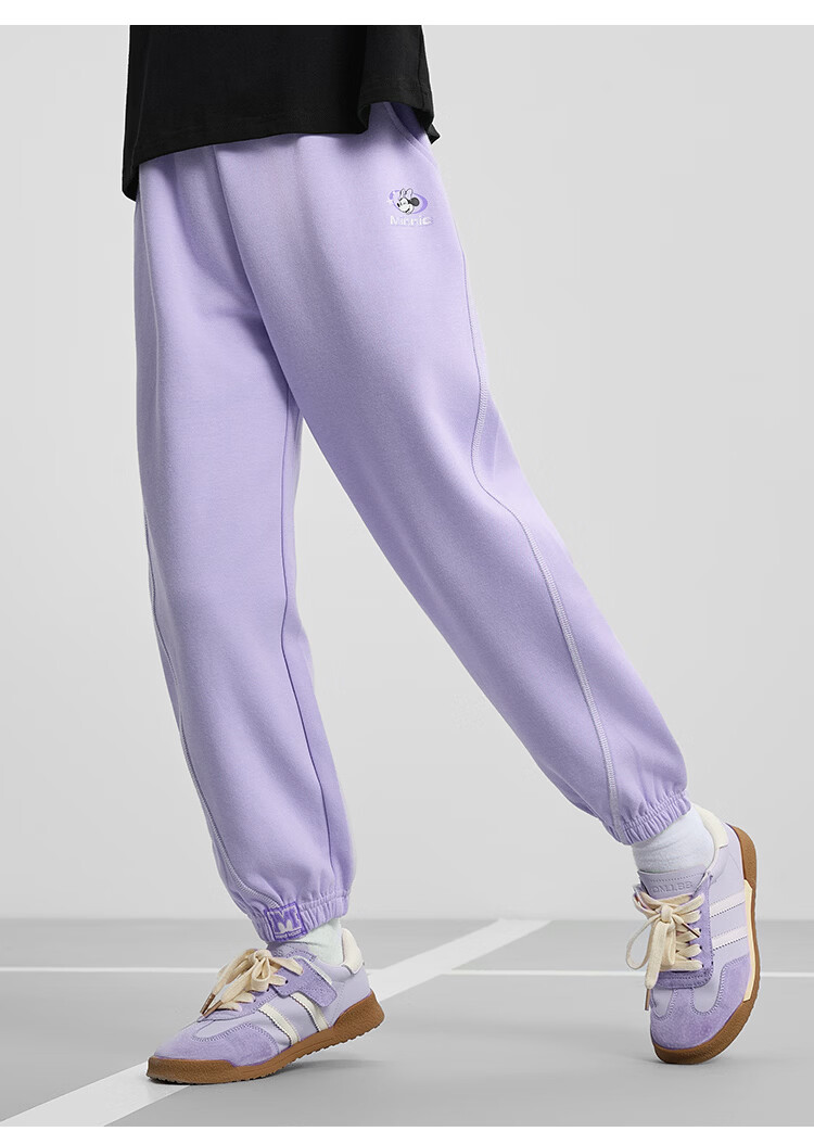 Disney Girls' Sports Sweatpants 2026 Spring New Loose Stylish Jogger Pants Casual Trousers for Girls 16