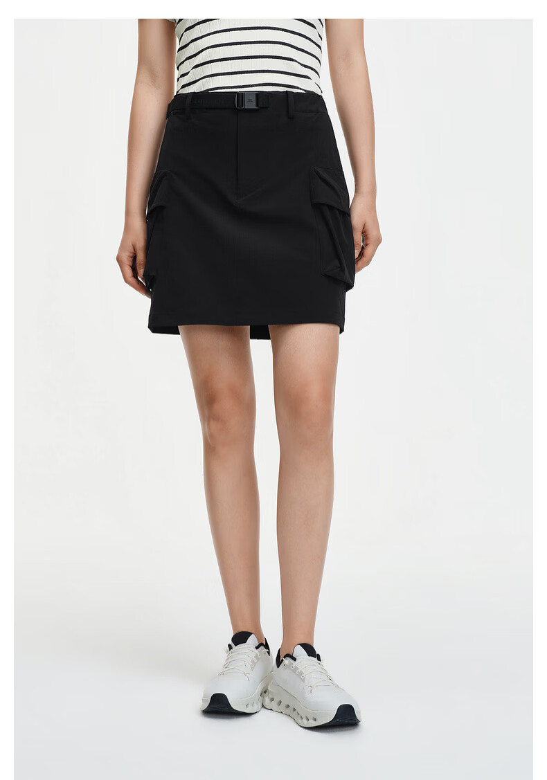Biyinlefen Lightweight Durable 2026 Spring Summer New Women's Casual Fashion Commuter Workwear Style Short Skirt Easy Care Skirt 1