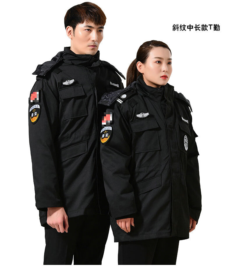 辅警冬执勤服装图片