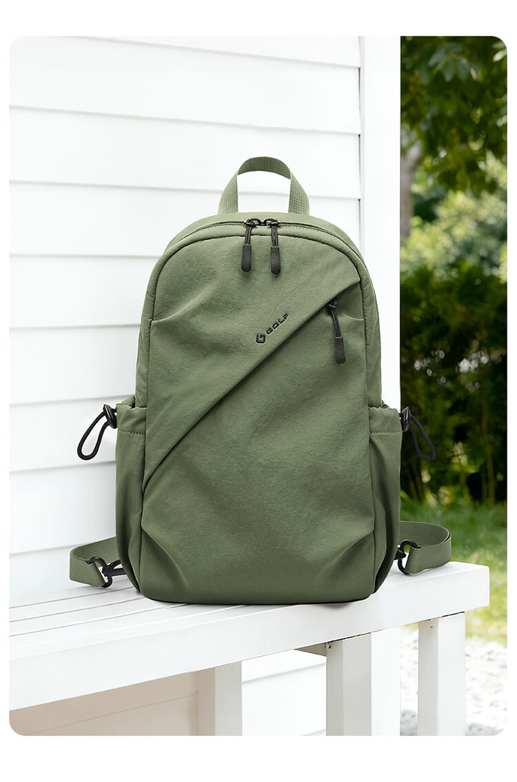 GOLF Lightweight Crossbody Bag Unisex Casual Sports Chest Bag Outdoor Cycling iPad Shoulder Bag Multifunctional Small Backpack 31
