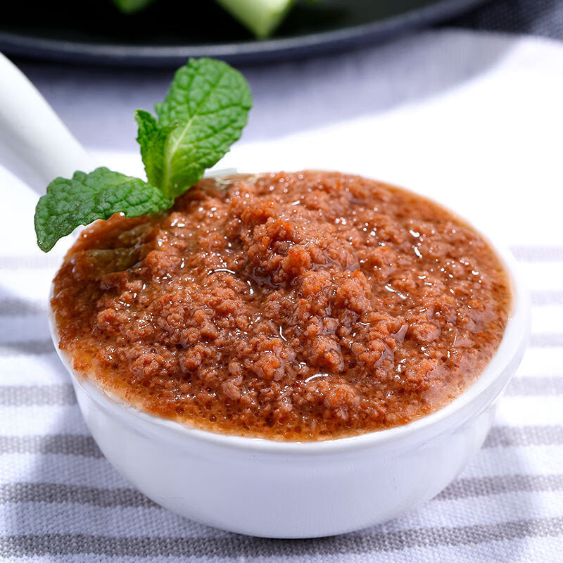 南极磷虾酱大连特产海鲜酱拌饭酱拌面酱150g瓶 6瓶(香辣)