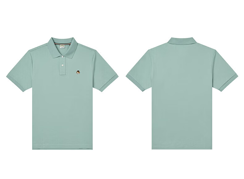 HAZZYS Men's Summer PHIZ Series Loose Classic Short Sleeve Polo Shirt ASTZE0DBI22 9