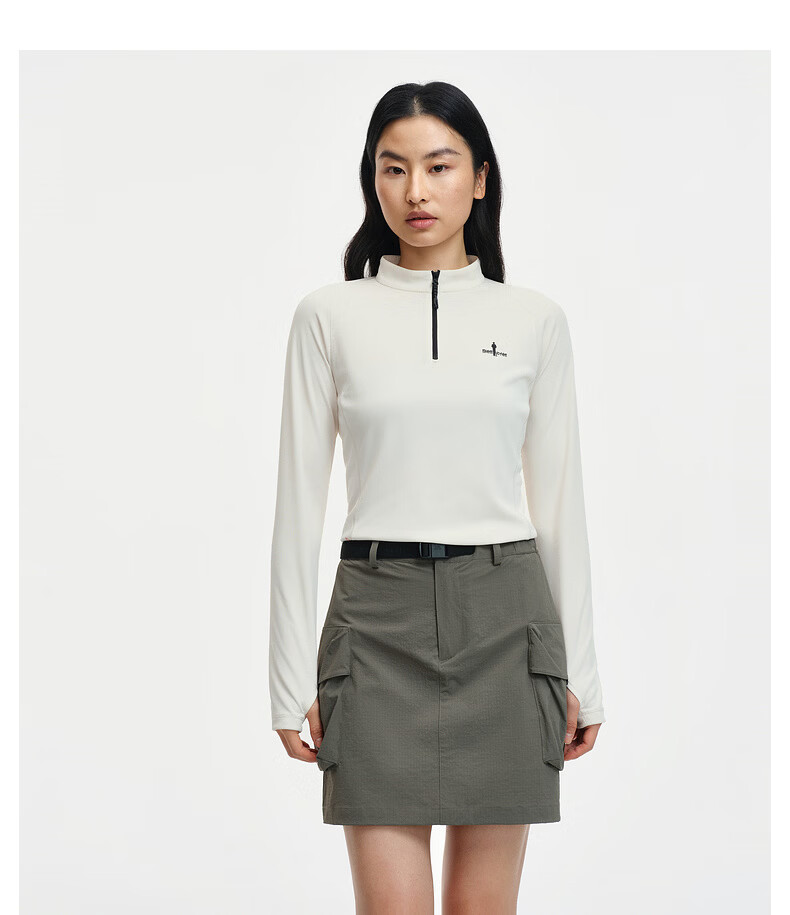 Biyinlefen Lightweight Durable 2026 Spring Summer New Women's Casual Fashion Commuter Workwear Style Short Skirt Easy Care Skirt 10