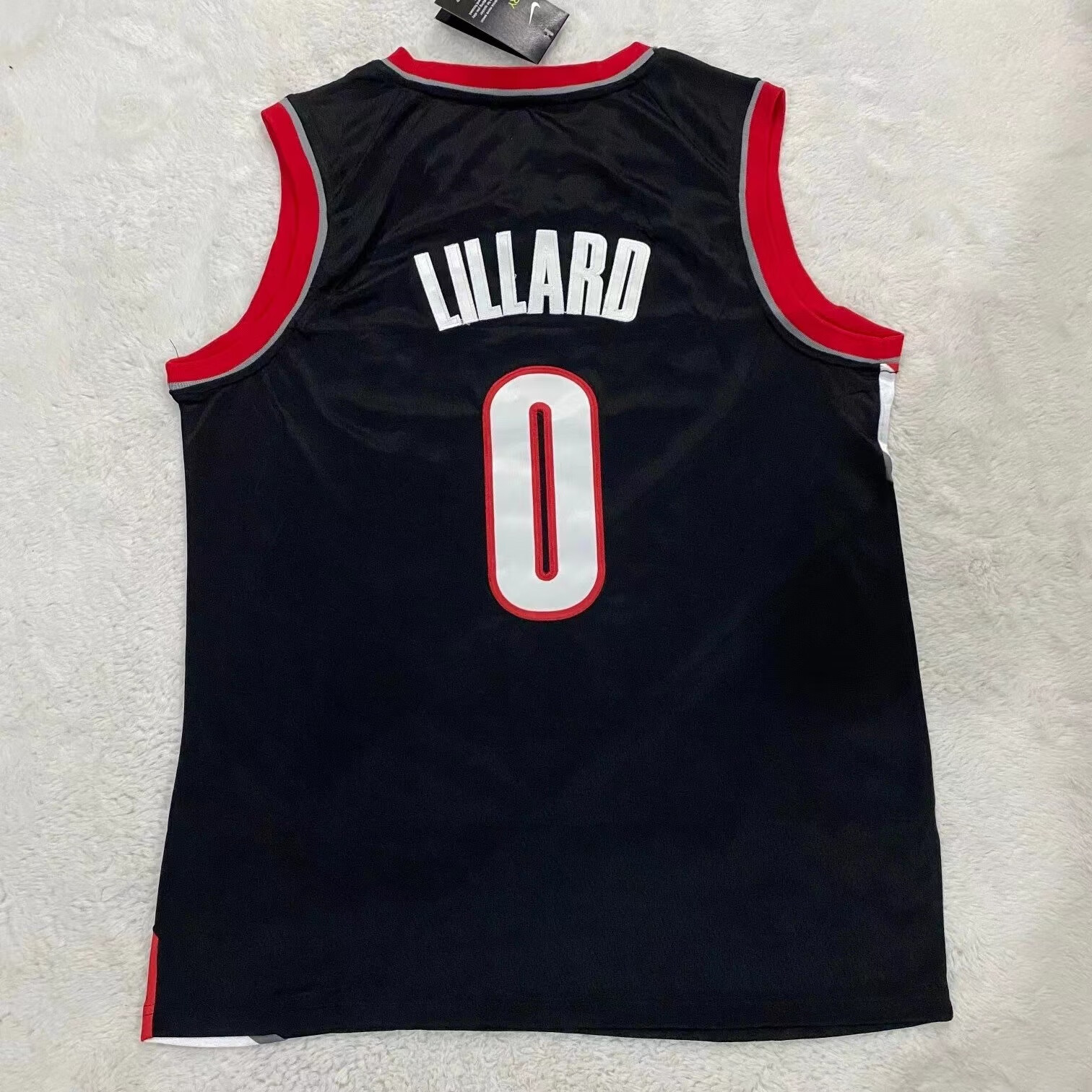 腾讯体育nba 安东尼7号尼克斯球衣刺绣流行利拉德0号篮球服男女运动