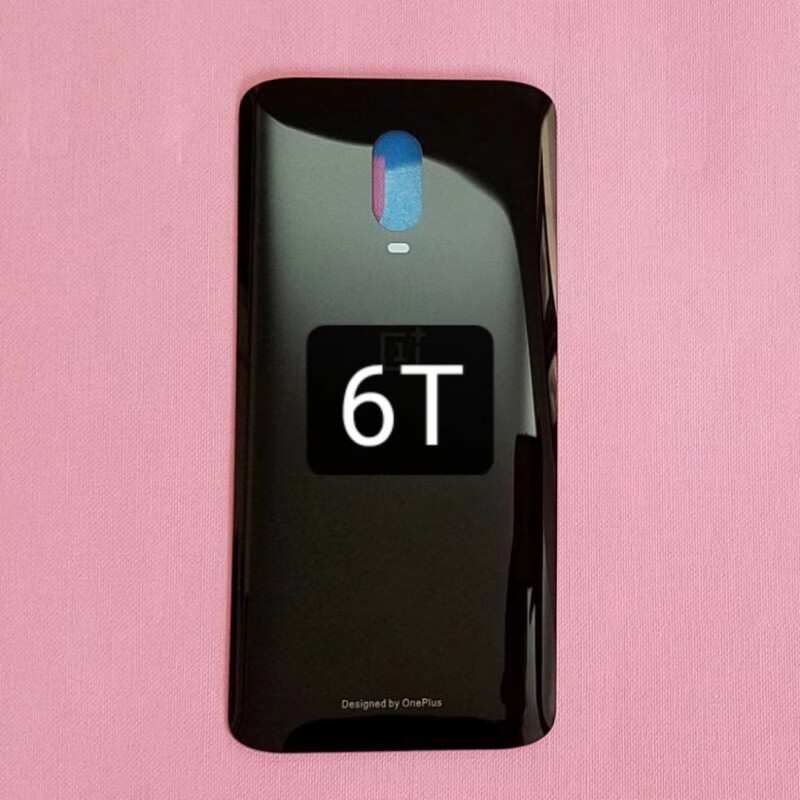 hikc适用oneplus一加6后盖a6003手机后盖1加6t手机a6000玻璃后壳电池