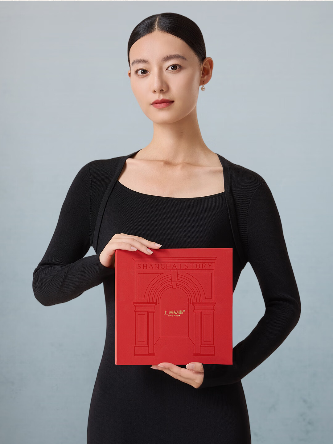 Shanghai Story 100% Mulberry Silk Scarf 12mm Plain Crepe Shawl Square Scarf Gift Box Teacher's Day Gift 14