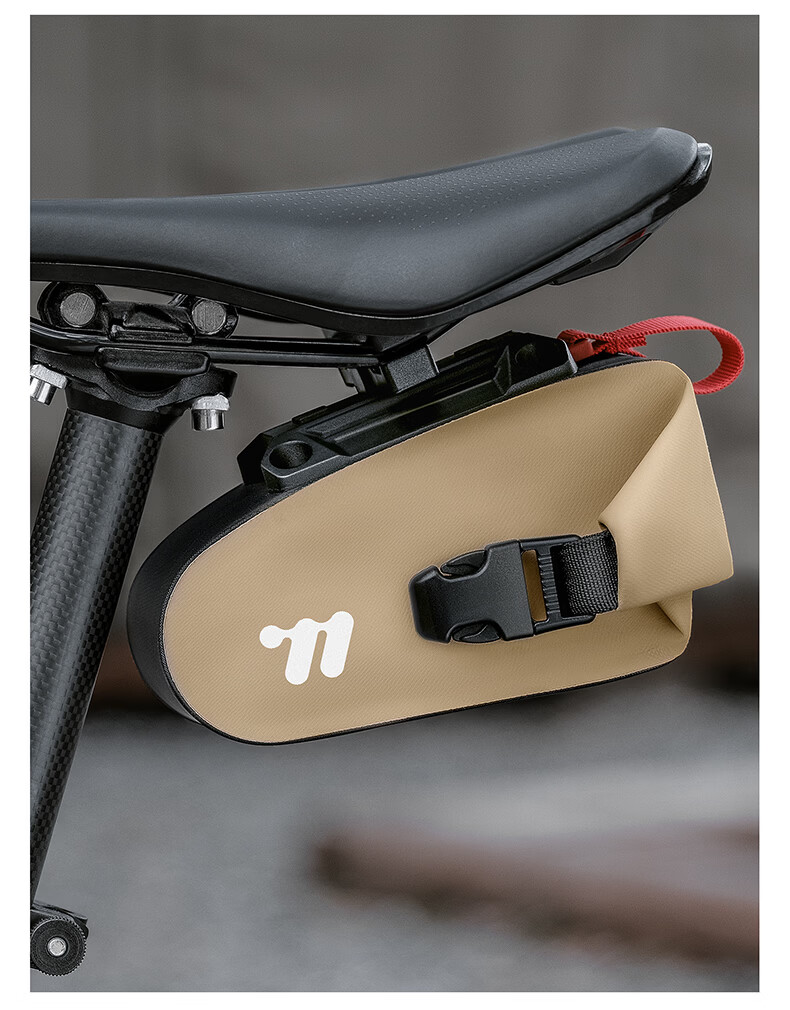 Xiqizhe Bicycle Saddle Bag Magnetic Quick-Release Storage Bag for Mountain and Road Bikes 11