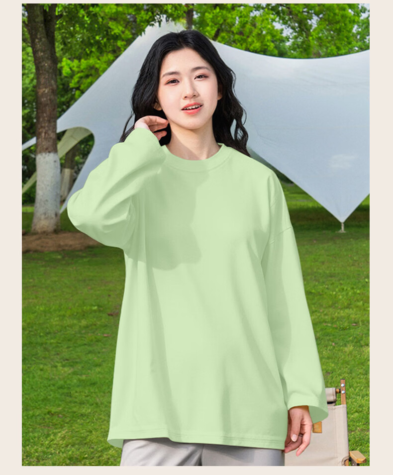 Baleno White Shoulder Long Sleeve T-shirt Women's 2025 Autumn and Winter New Loose Cotton Bottoming Shirt Women's Inner Top 6