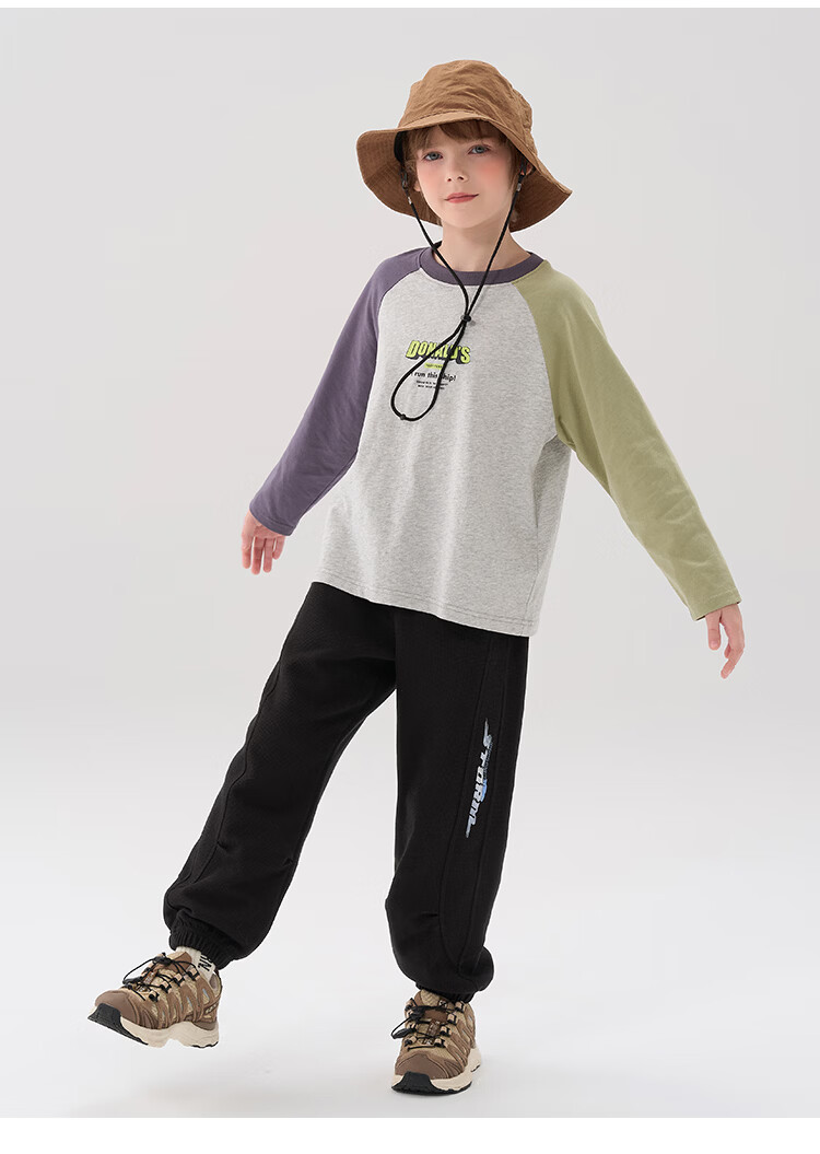 Disney Boys' Long Sleeve T-Shirt Children's Cotton Spring 2026 New Autumn Cartoon Fashion Top 8