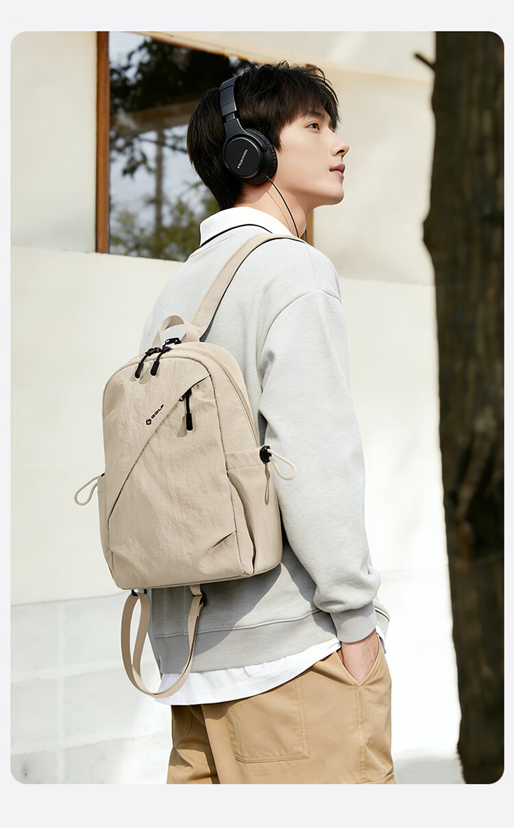 GOLF Lightweight Crossbody Bag Unisex Casual Sports Chest Bag Outdoor Cycling iPad Shoulder Bag Multifunctional Small Backpack 7