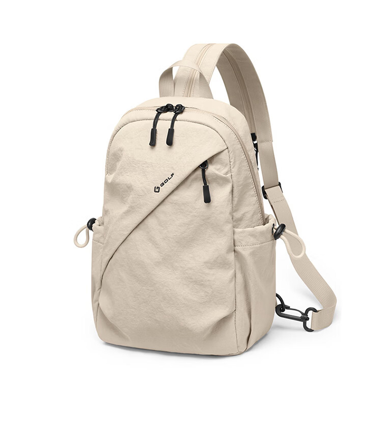 GOLF Lightweight Crossbody Bag Unisex Casual Sports Chest Bag Outdoor Cycling iPad Shoulder Bag Multifunctional Small Backpack 25