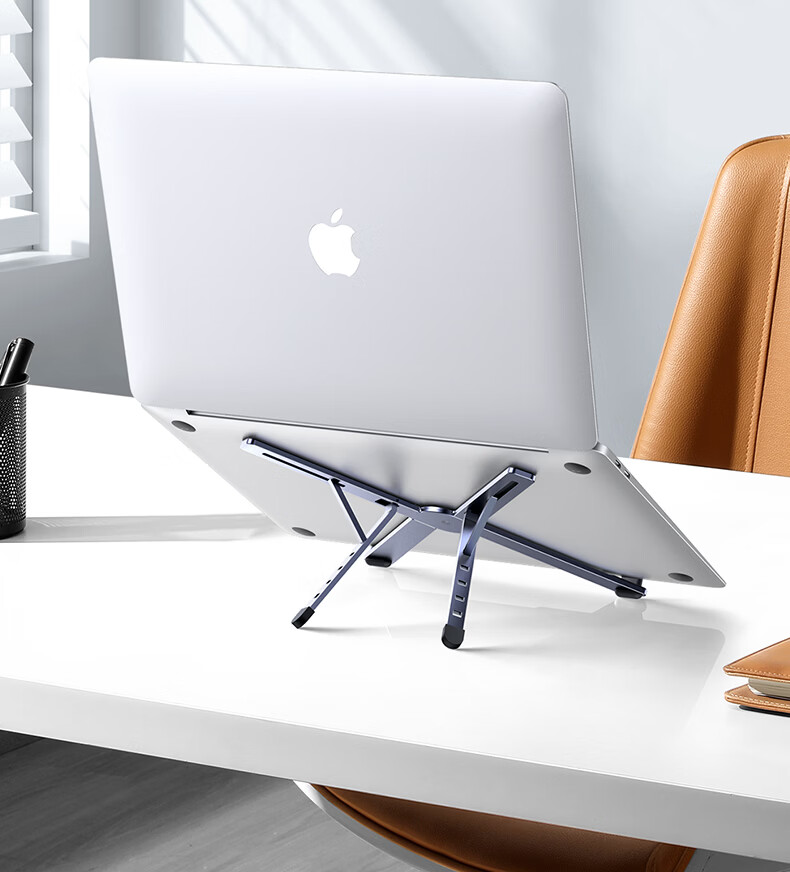 Ugreen Laptop Stand Aluminum Alloy Portable Foldable Elevated Cooling Vertical Holder Compatible with Apple MacBook Huawei Lenovo Legion Xiaoxin 2