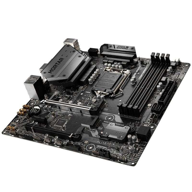 微星(msi)mag z390m mortar迫击炮主板  英特尔i7-9700kf盒装cpu套装