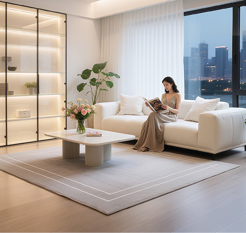 Dell Living Room LED Ceiling Light Full Spectrum Eye Protection Modern Minimalist Cream Style Zhongshan Lighting with Installation Package 2