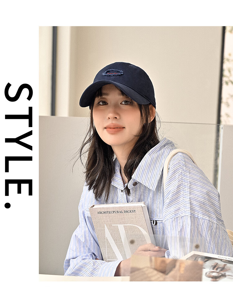 THANTRUE Baseball Cap for Men And Women, Fashionable Duck Tongue Hat with Large Brim to Make Face Look Smaller, Suitable for All Seasons, High-Quality Y226 14