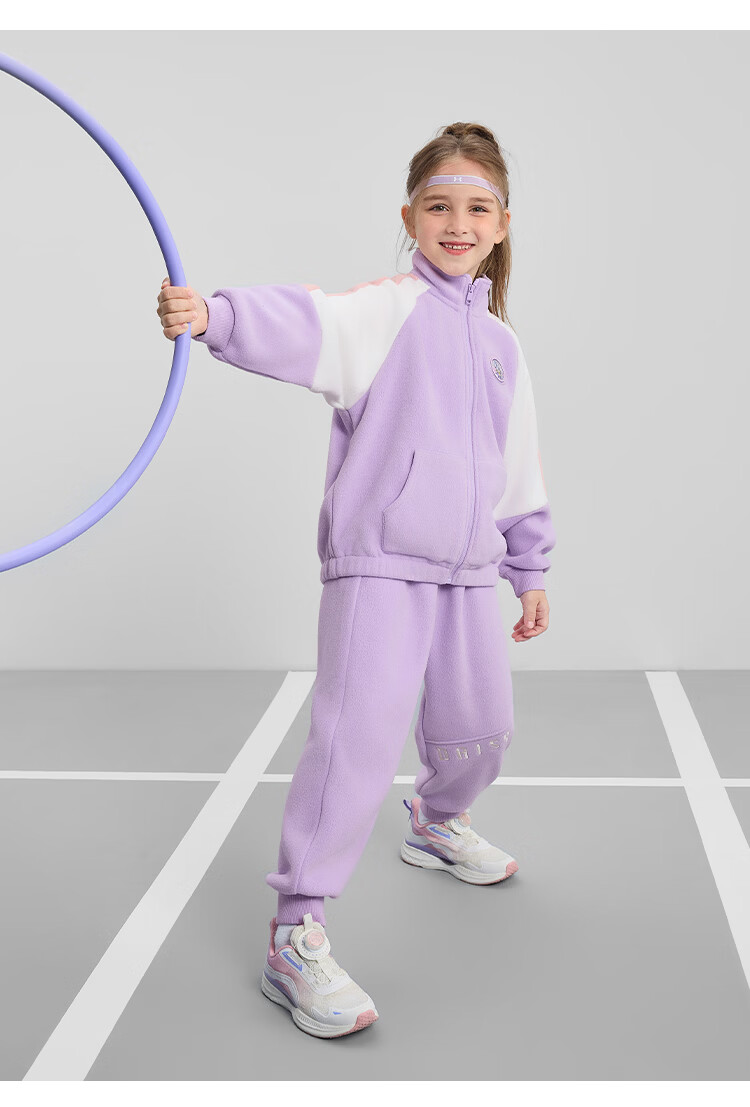 Disney Kids Set Boys and Girls 2026 New Spring Fleece-Lined Sports Sweatshirt Two-Piece Trendy Cool Jacket and Pants 46