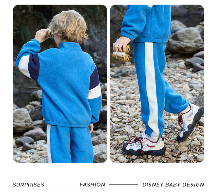 Disney Boys' Kids' Clothing Set 2026 New Spring Jacket and Sports Pants Autumn Fleece Trousers for Boys 17