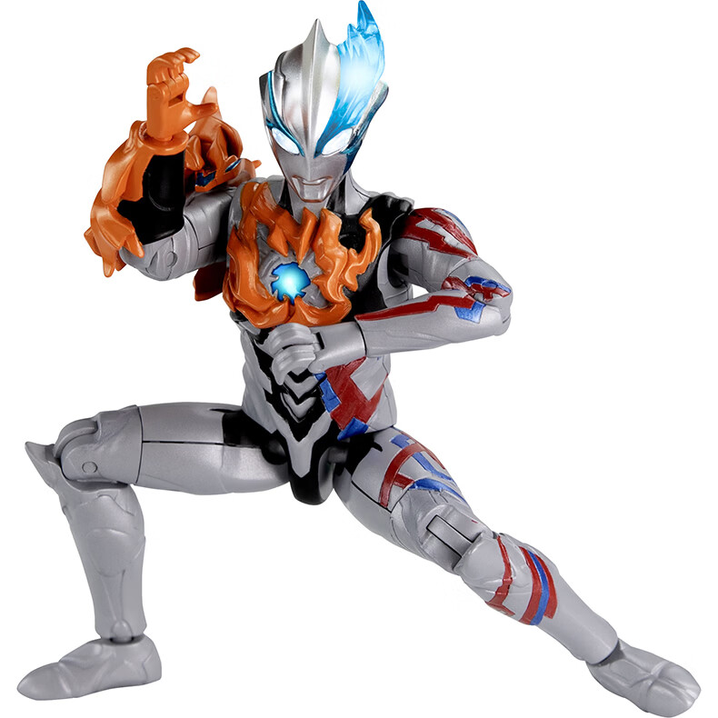 Bandai Official Light-Up Articulated Blazer Ultraman Faldoran Armor Boys Toy Children's Gift Toy 2