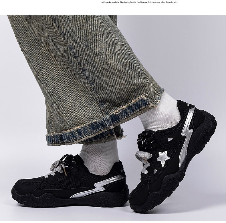 Global Platform German Training Shoes Women's 2026 New Spring Versatile Popular Casual Lightweight Black Shoes for Women 12