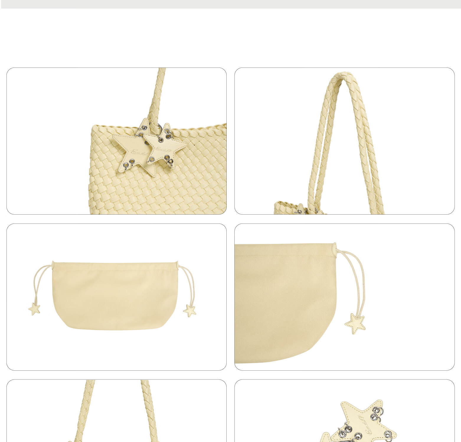 ECODAY Original Design Horizontal Woven Commuter Underarm Shoulder Tote Bag for Women Birthday Valentine's Day Gift 9