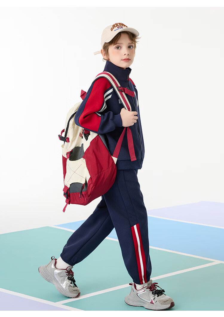 Disney Boys' Sportswear Set Children's Zip Jacket and Pants 2026 Spring New Trendy Two-Piece for Older Kids 20
