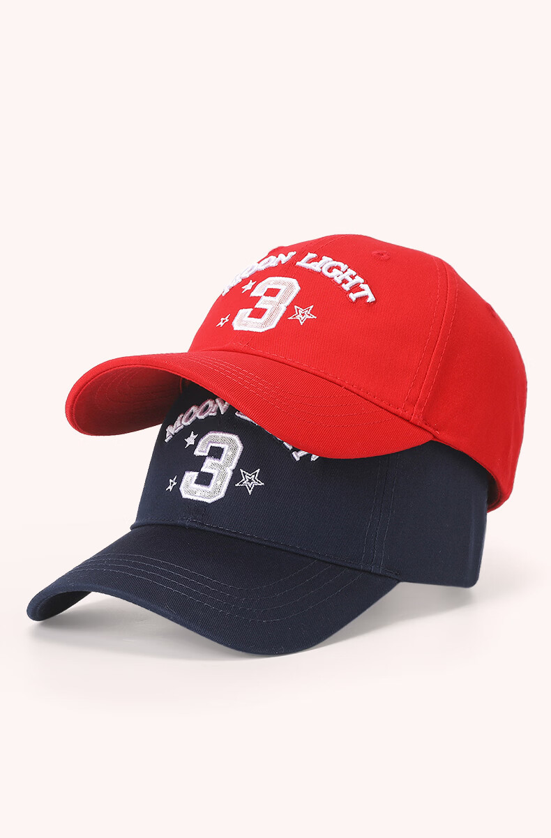 Wanting Women's Soft Top Baseball Cap School Team Girl Ballet Sports Style Korean Curved Brim Duckbill Hat Wine Red 5