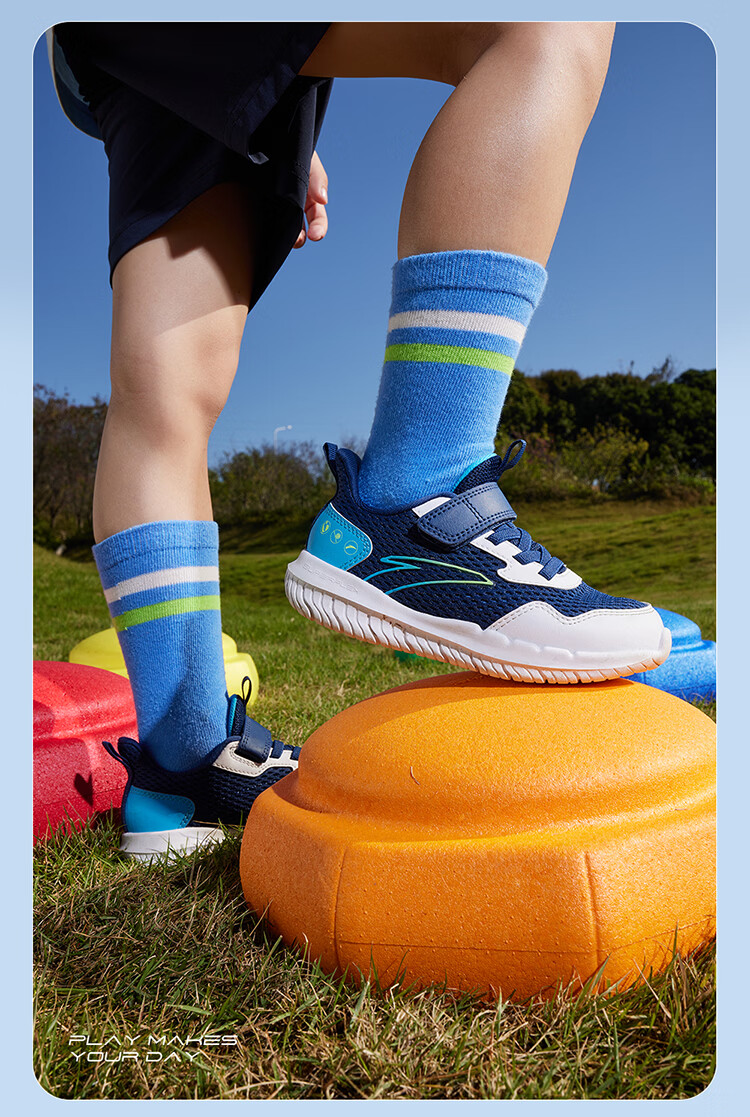 Anta Kids Girls Sports Shoes 2026 Summer Breathable Mesh Running Shoes for Toddler Girls A22619977 25