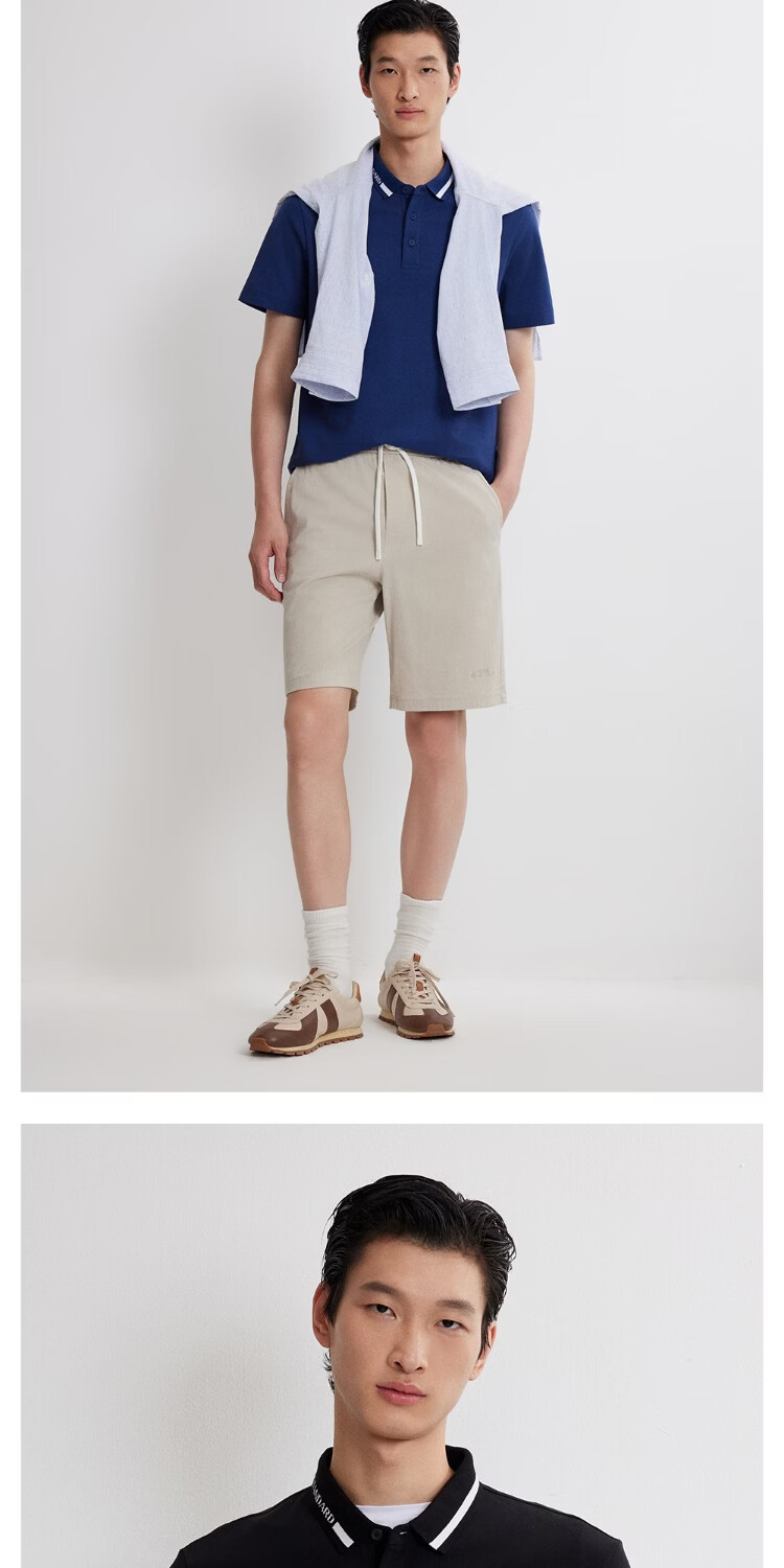 JACK&JONES Men's Spring Cool Feeling Polo Short Sleeve Trendy Casual Business Embroidered 226106026 14