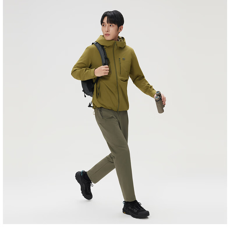 KOLON SPORT Outdoor Waterproof Breathable Windproof Durable Men's 2L Waterproof Jacket 17