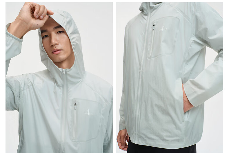 Biyinlefen [Lightweight Three-Proof] 2026 Summer New Men's Casual Jacket Lightweight Air-Conditioned Skin Jacket Outdoor Coat 11