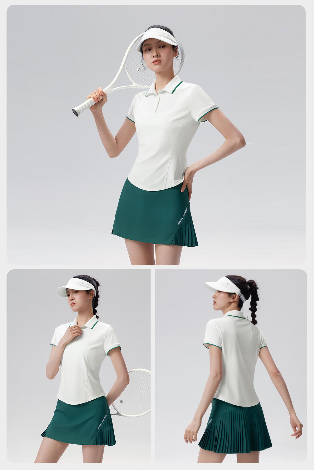 Angel Season Yoga T-Shirt Sports Quick-Dry Polo Shirt Short Sleeve Women 2026 New Beautiful Badminton Tennis Top 23