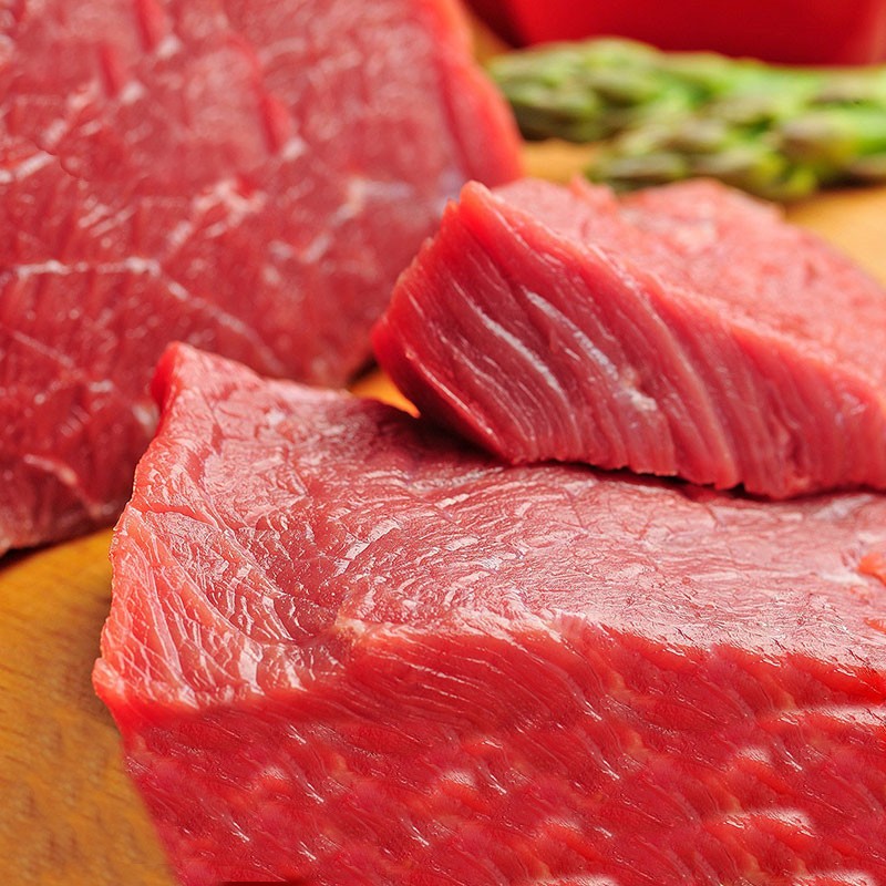 轻恋 牛霖肉 牛肉 牛后腿肉 牛腿肉健身牛瘦肉新鲜黄牛肉 10斤【图片