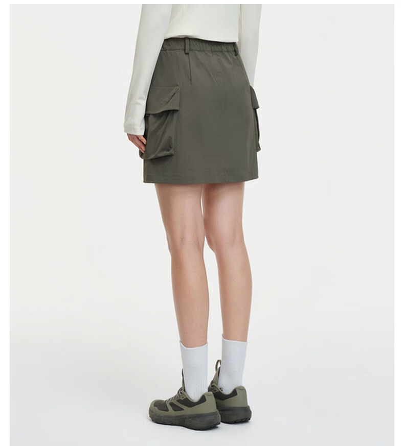 Biyinlefen Lightweight Durable 2026 Spring Summer New Women's Casual Fashion Commuter Workwear Style Short Skirt Easy Care Skirt 11