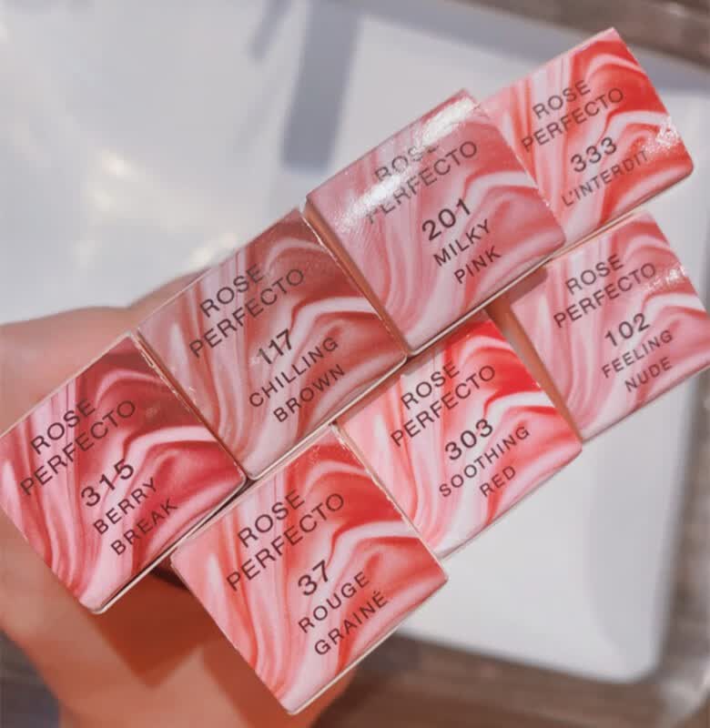 【官方直销】现货givenchy/3纪梵希大理石小粉皮口红润唇膏117025