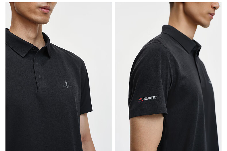 Biyinlefen [Lightweight Sun Protection POLARTEC] 2026 Summer New Men's Outdoor Casual Short Sleeve Polo Shirt 12