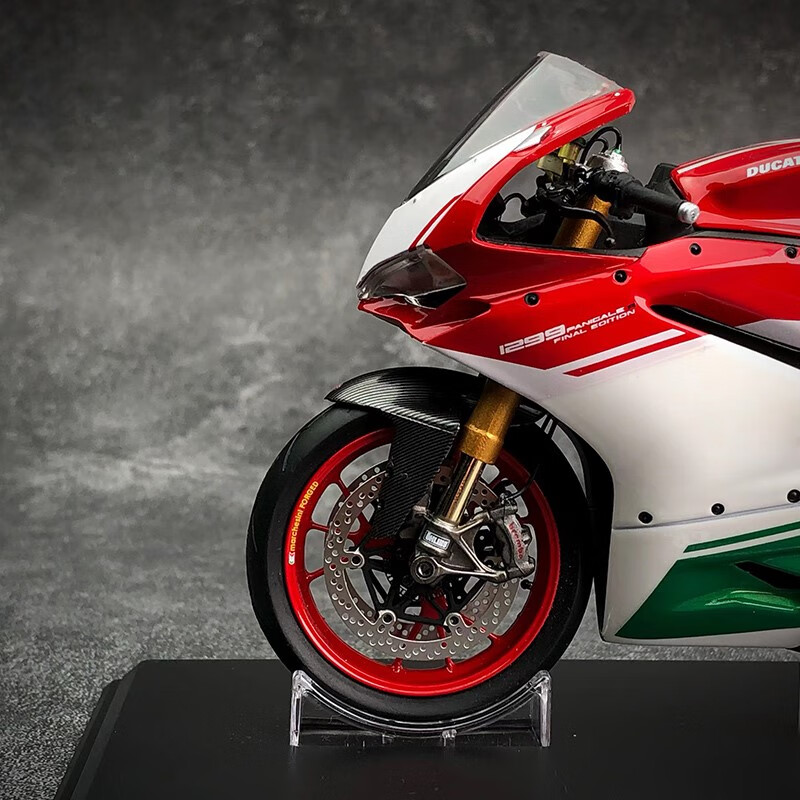 沙沙汽车模型1:12 杜卡迪 1299s红魔合金机车摩托车收藏摆件 1299s