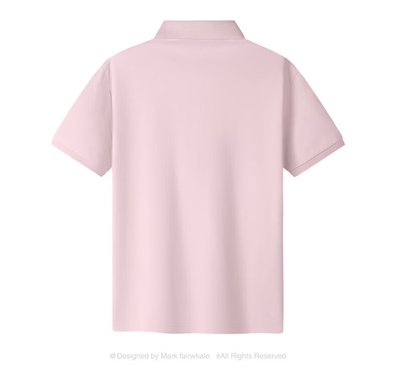 Mark Fairwhale [Sweat-Absorbing and Breathable] Polo Shirt with Turn-Down Collar Short Sleeve Men 2026 Summer New Skin-Friendly Versatile T-Shirt 14