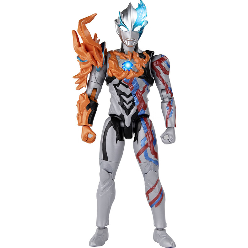 Bandai Official Light-Up Articulated Blazer Ultraman Faldoran Armor Boys Toy Children's Gift Toy 1