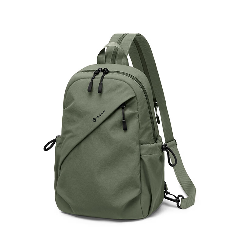 GOLF Lightweight Crossbody Bag Unisex Casual Sports Chest Bag Outdoor Cycling iPad Shoulder Bag Multifunctional Small Backpack 27