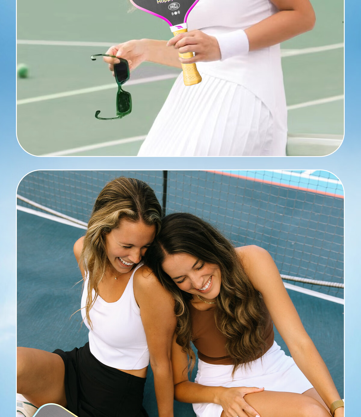HiJump (Germany) Pickleball Paddle Tournament-Grade Long Handle Textured Matte Carbon Fiber T700 USAPA Certified 22
