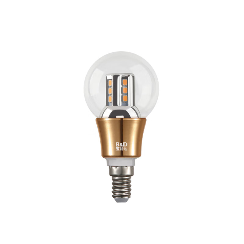 秀雷(xiulei) 可控硅无极调光led灯泡暖黄家用床头调节亮度螺口台灯 b