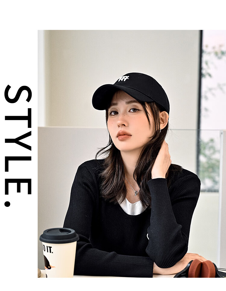 Zhenxiang Women's Baseball Cap Men's Sunshade Duckbill Fashion Slim Face Four Seasons Universal Premium Birthday Gift Y225 14
