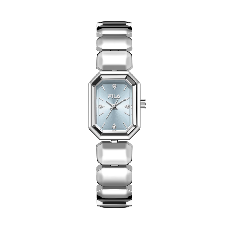 FILA Women's Small Square Watch Birthday Gift for Girlfriend Ladies Watch for High School and Middle School Students 6751-101 1