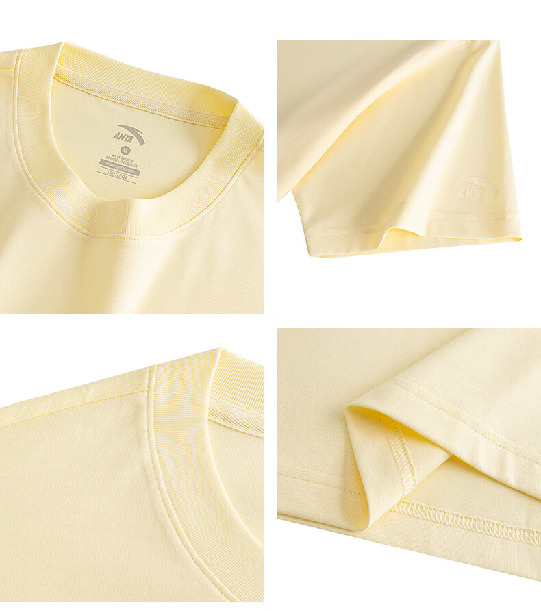 Anta Cold Brew T Ice Silk Casual Short Sleeve T-Shirt Men's Summer New Printed Loose Breathable Sports Top Women's 17